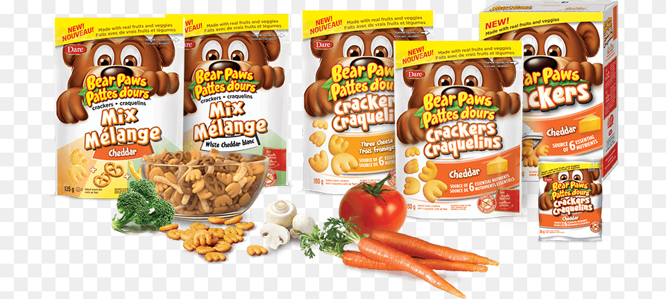 Bear Paws Products Natural Foods, Food, Snack, Advertisement, Poster Png Image