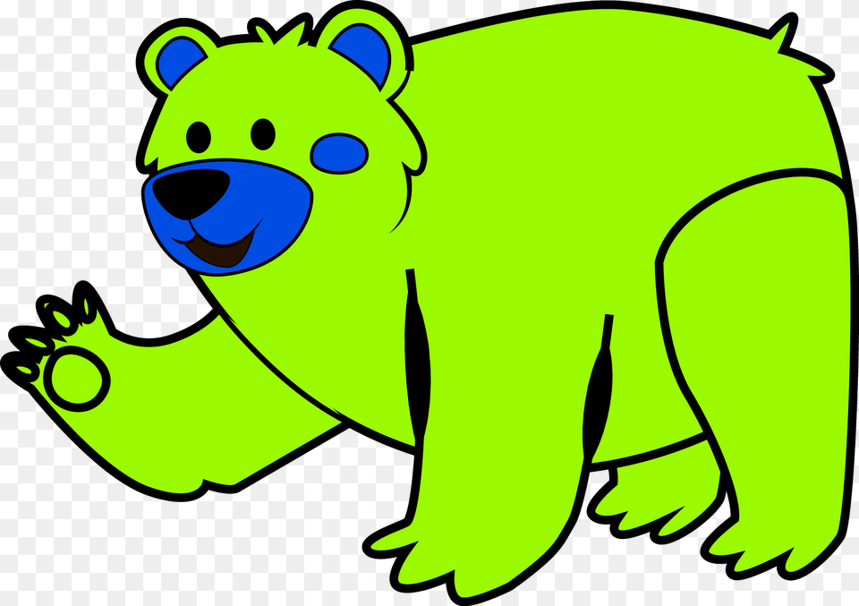 Bear Pictures For Coloring, Animal, Mammal, Wildlife Free Png Download