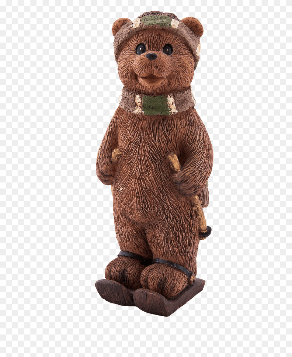 Bear Skiing Toy, Teddy Bear, Animal, Wildlife, Mammal Free Png