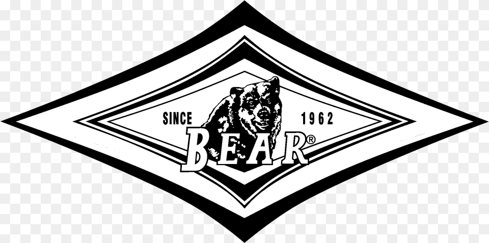 Bear Surf Boards Logo Black And White Bear Surfboards Logo, Emblem, Symbol, Adult, Male Free Png Download