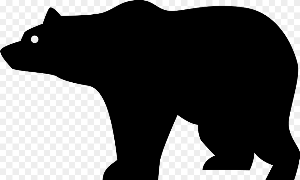 Bear Svg, Silhouette, Animal, Mammal, Clothing Png Image