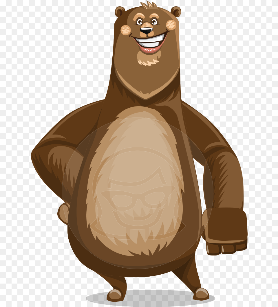 Bear Vector Bear Cartoon Characters, Animal, Wildlife, Mammal Png