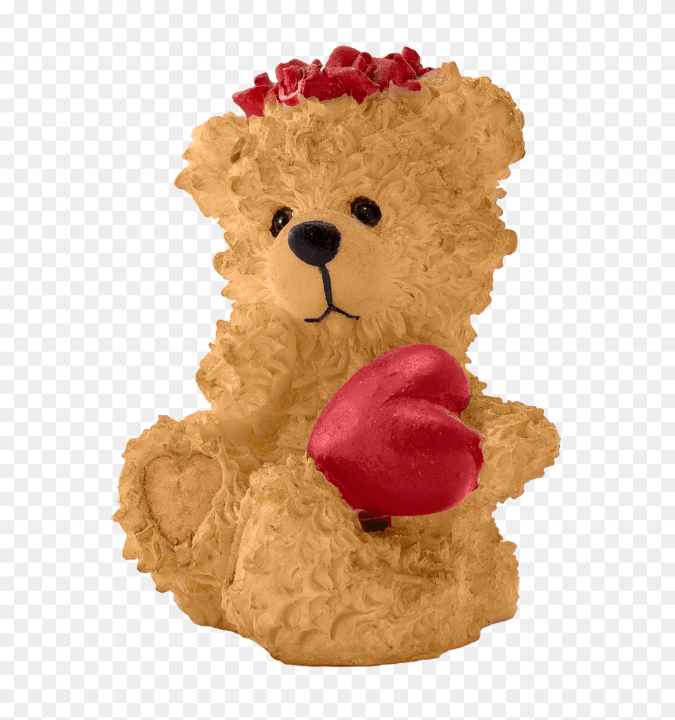 Bear With Heart, Teddy Bear, Toy Png