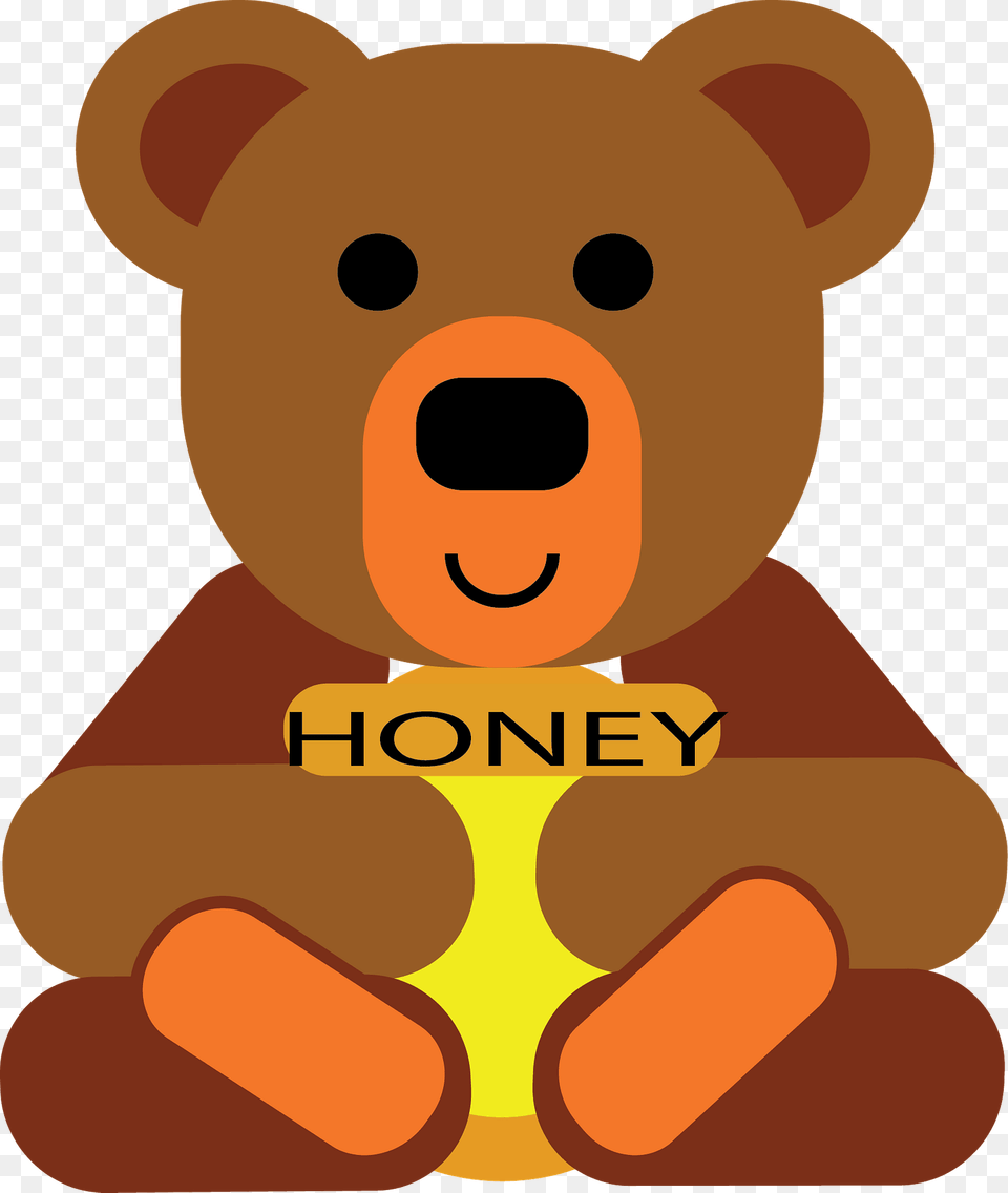 Bear With Honey Clipart, Baby, Person, Face, Head Free Transparent Png