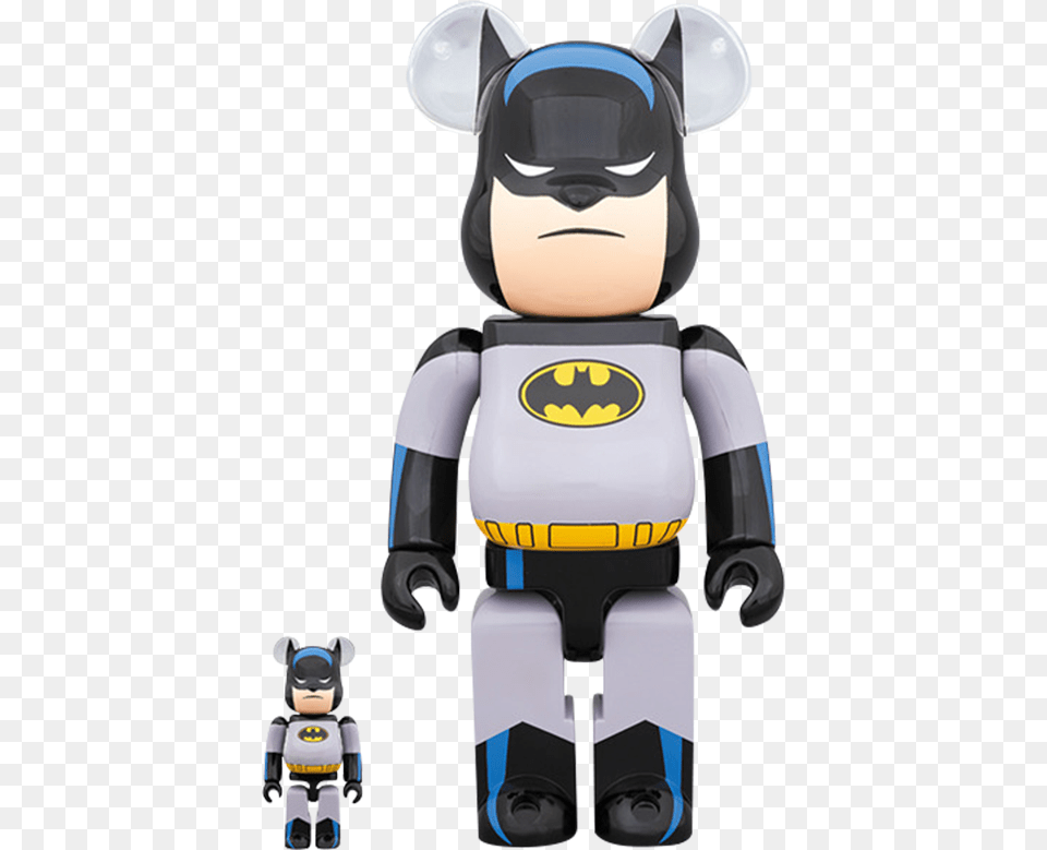 Bearbrick Batman Animated, Robot, Person Free Png Download