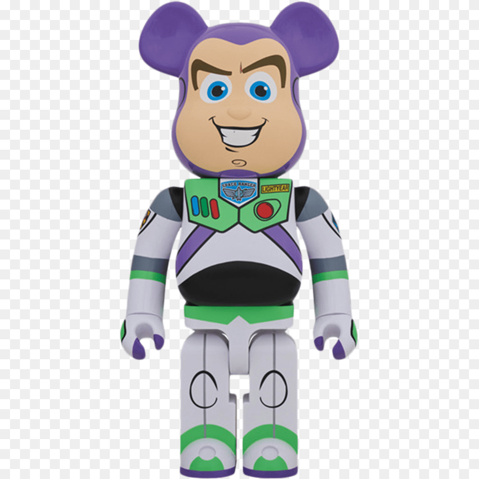 Bearbrick Buzz Lightyear 1000 Figure Buzz Lightyear, Face, Head, Person, Baby Free Png Download