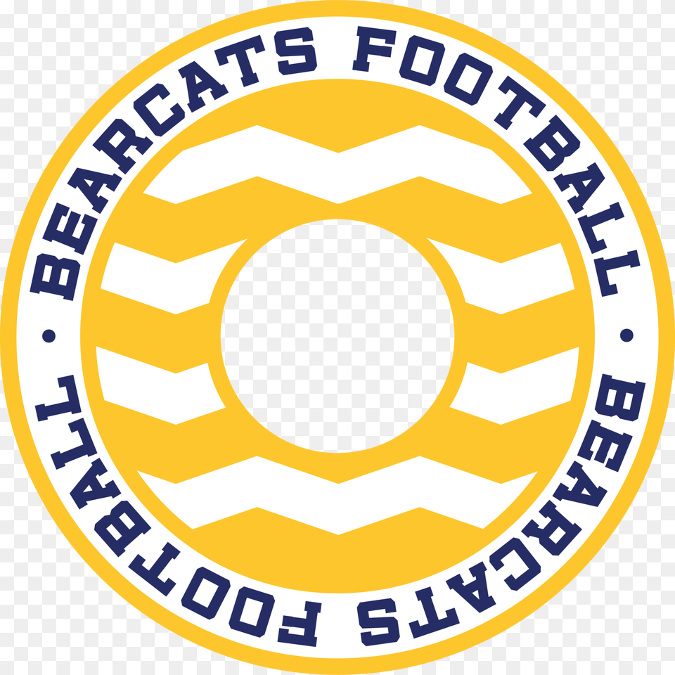 Bearcats Football Chevron Monogram Frame, Logo Free Png Download