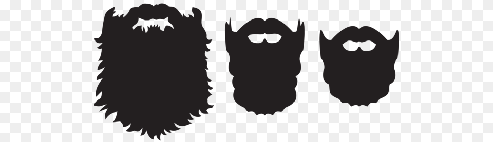 Beard, Stencil, Face, Head, Person Free Png Download