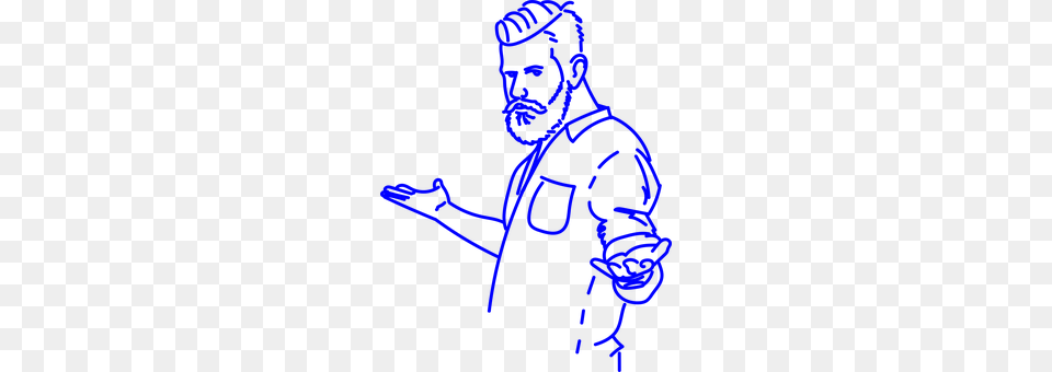 Beard Knot, Person Png Image