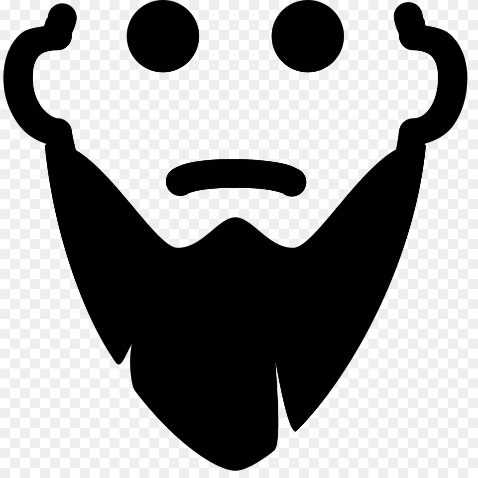 Beard, Gray Png Image
