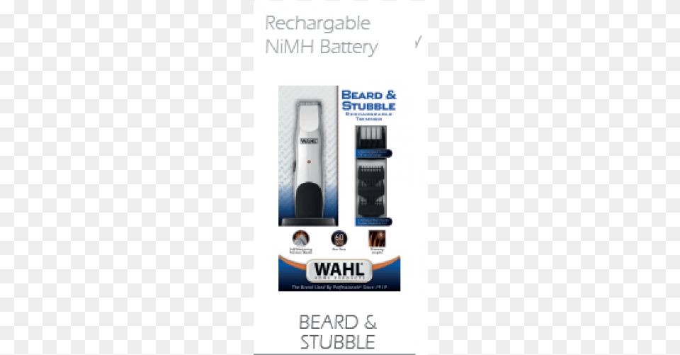 Beard Amp Stubble Wahl, Advertisement, Poster, Brush, Device Free Png Download