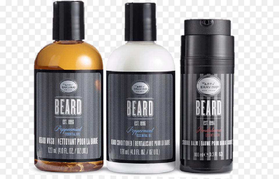 Beard And Stubble Kit Art Of Shaving Beard Wash And Conditioner, Bottle, Cosmetics, Perfume, Aftershave Free Transparent Png