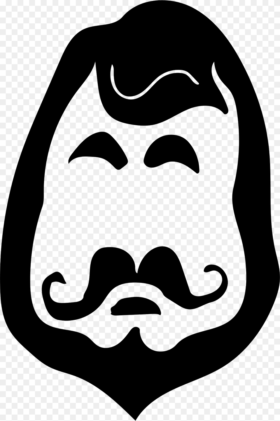 Beard Clipart, Logo, Head, Person, Face Free Png Download