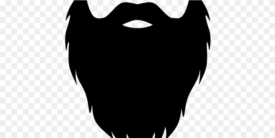 Beard Clipart, Gray Free Png Download