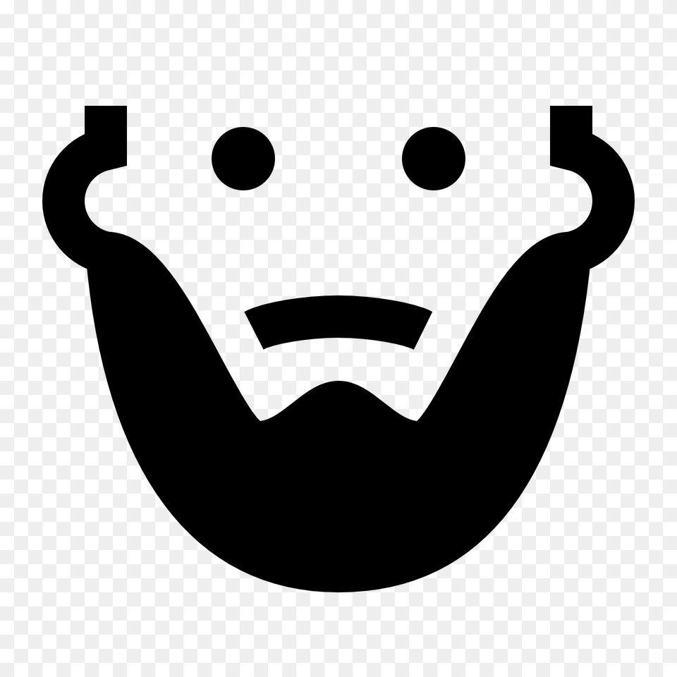 Beard Clipart, Stencil, Head, Person Free Transparent Png