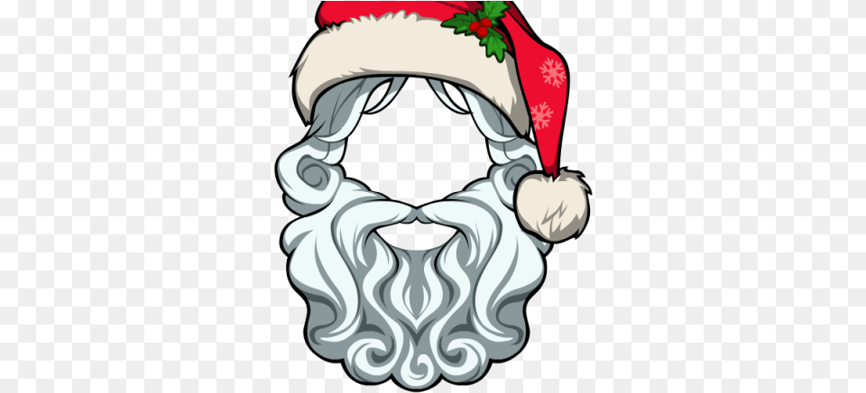 Beard Clipart Santa Hat Beard Clip Art, Baby, Person, Head, Face Png