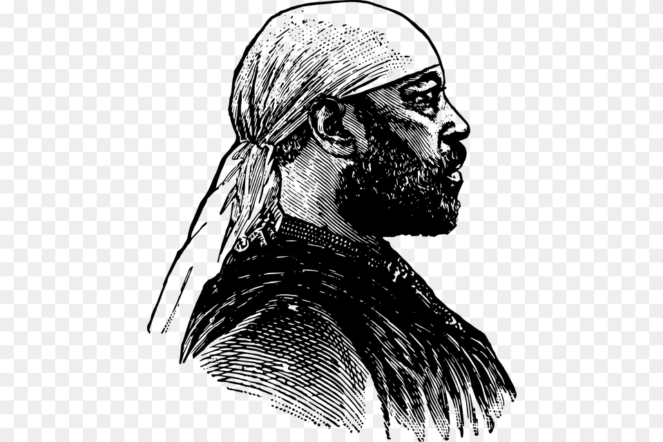 Beard Gang History Ethiopian Black And White Art, Adult, Person, Woman, Female Png Image