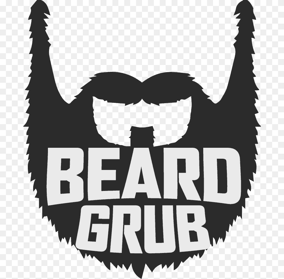 Beard Grub Illustration, Logo, Face, Head, Person Free Png Download