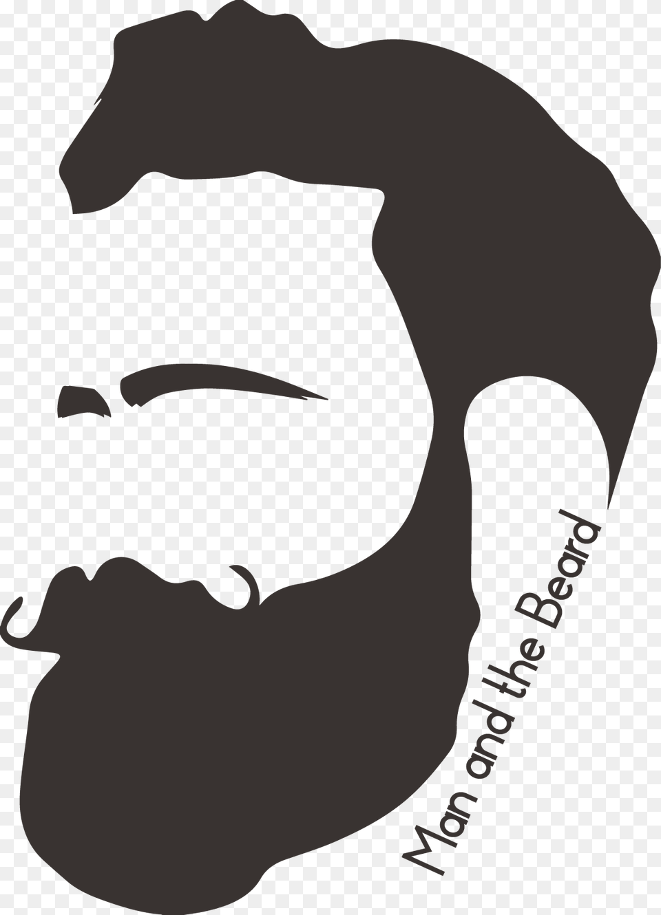 Beard Man Vector, Stencil, Head, Person, Face Png