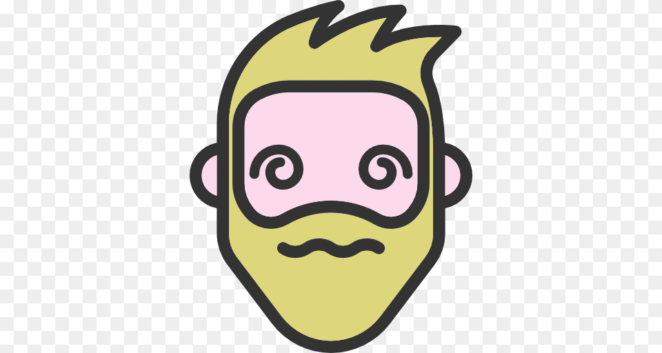Beard People Facial Hair Hipster Emoticons Heads Feelings, Sticker, Photography, Face, Head Free Png
