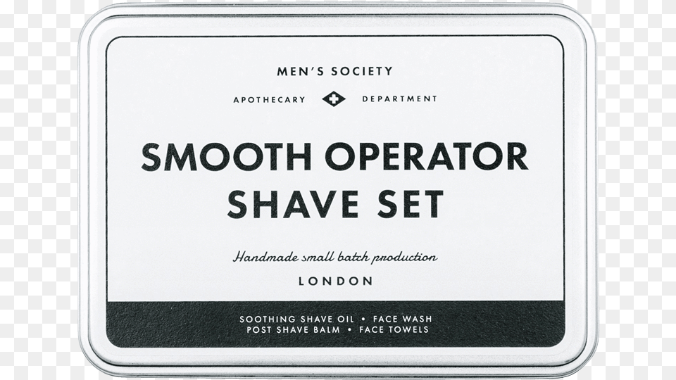 Beard Removal Kit Design By Men39s Society Men39s Society Stow Away Kit By Men39s Society, Tin, Text, Electronics, Mobile Phone Free Png Download