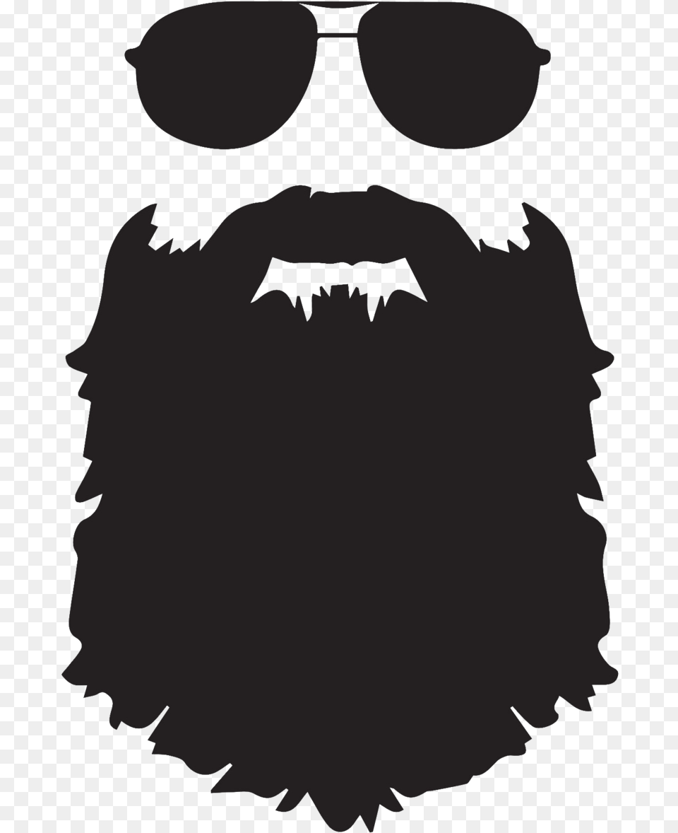 Beard Silhouette, Accessories, Person, Head, Sunglasses Free Png