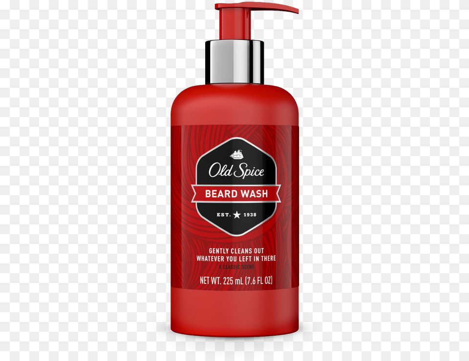 Beard Welcome Kit Old Spice Beard Wash, Bottle, Lotion, Food, Ketchup Png Image
