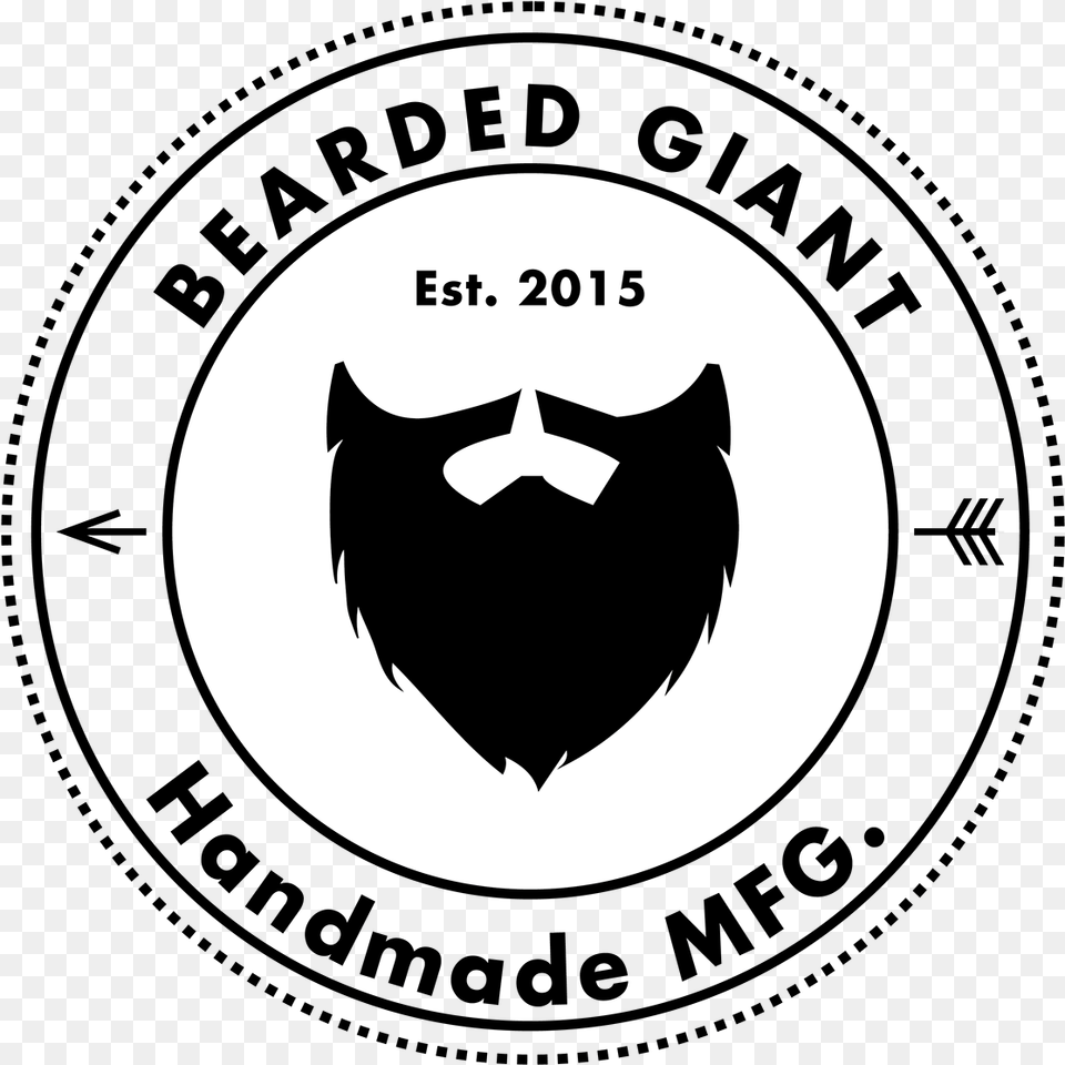 Bearded Giant Logo Emblem, Stencil, Symbol, Animal, Cat Png