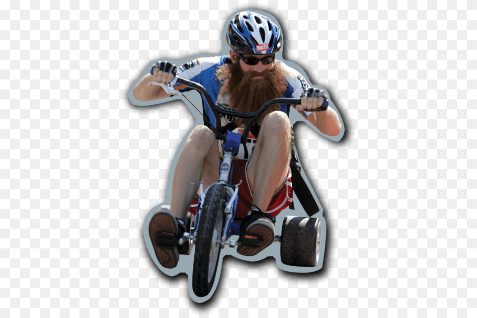 Bearded Guy On Bike Images Background Bearded Guy On Bike, Adult, Helmet, Male, Man Free Png