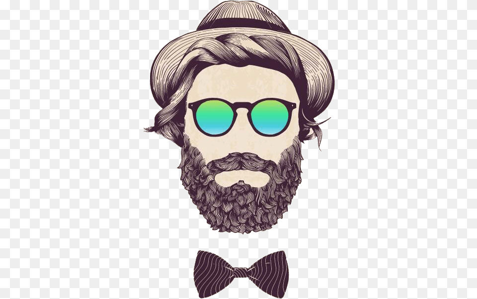 Bearded Illustration Royalty Hipster Stock Man Hipster Long Beard Art, Accessories, Face, Formal Wear, Head Free Png