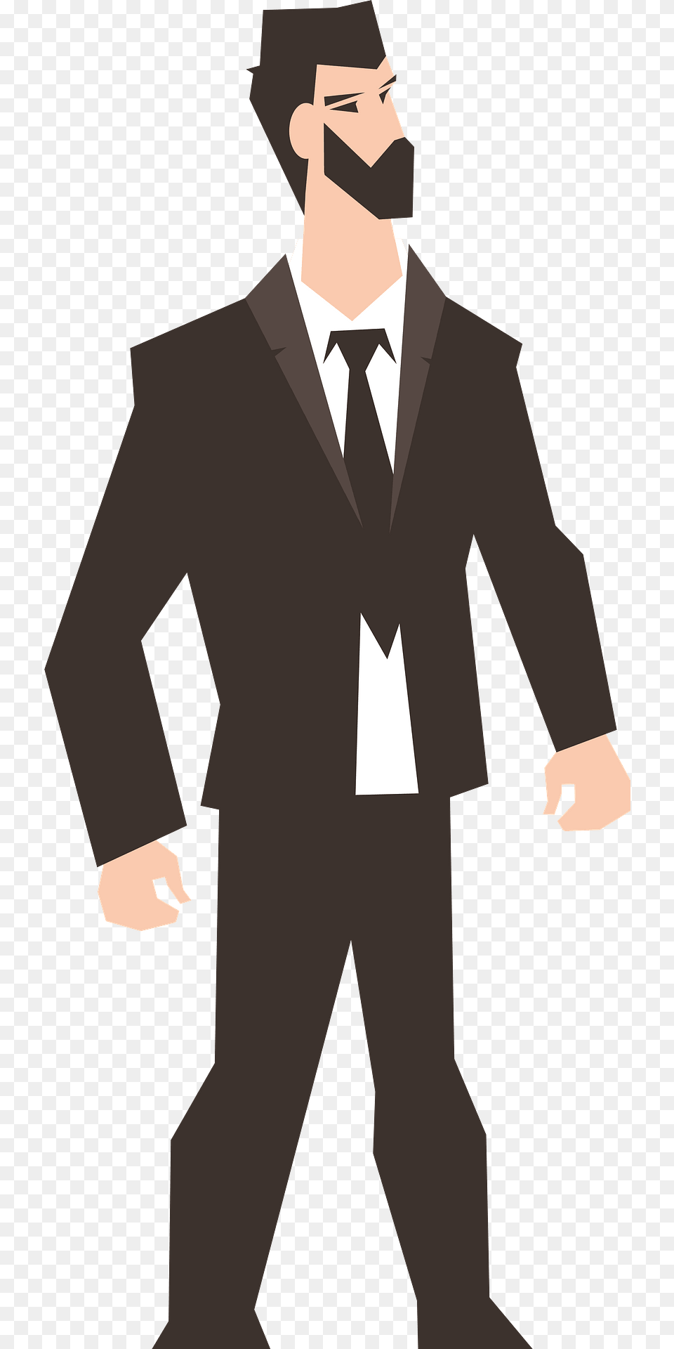 Bearded Man Clipart, Tuxedo, Clothing, Suit, Formal Wear Png