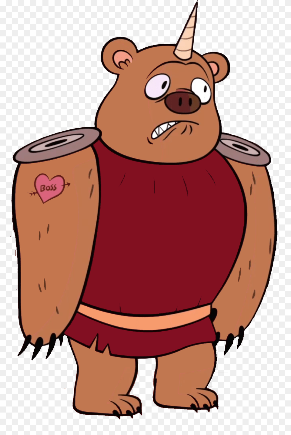 Bearicorn Star Vs, Cartoon, Baby, Person, Face Png