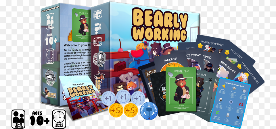 Bearly Working Games, Advertisement, Poster, Person, Face Free Transparent Png