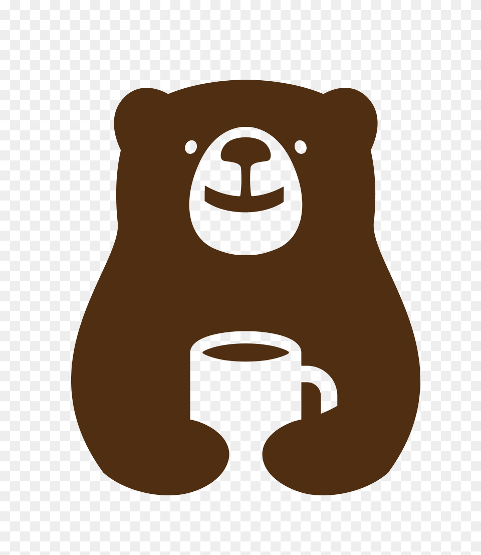 Bears Beans Great Ideas Start With Great Coffee, Animal, Wildlife, Mammal Free Transparent Png