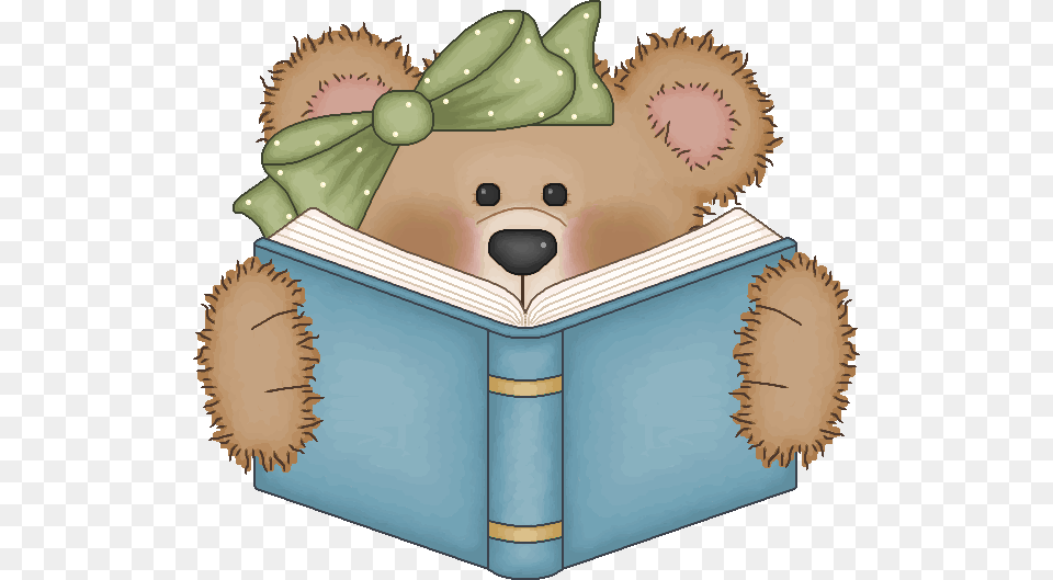 Bears Book Cliparts, Person, Reading, Publication Free Png Download