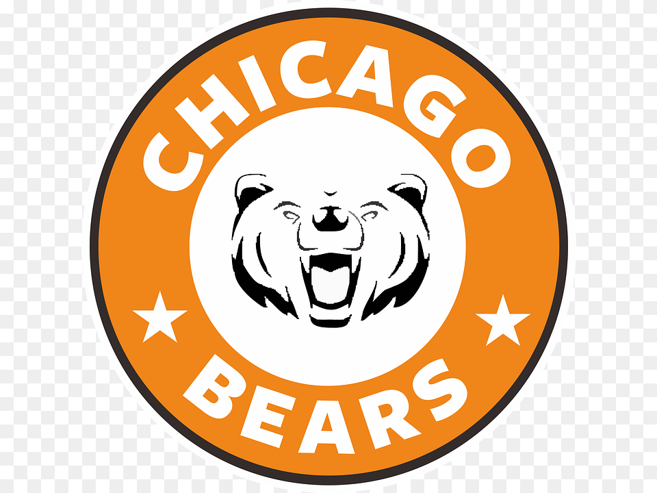 Bears Chicago Nfl Logo Texas Rangers Round Logo, Badge, Symbol Png
