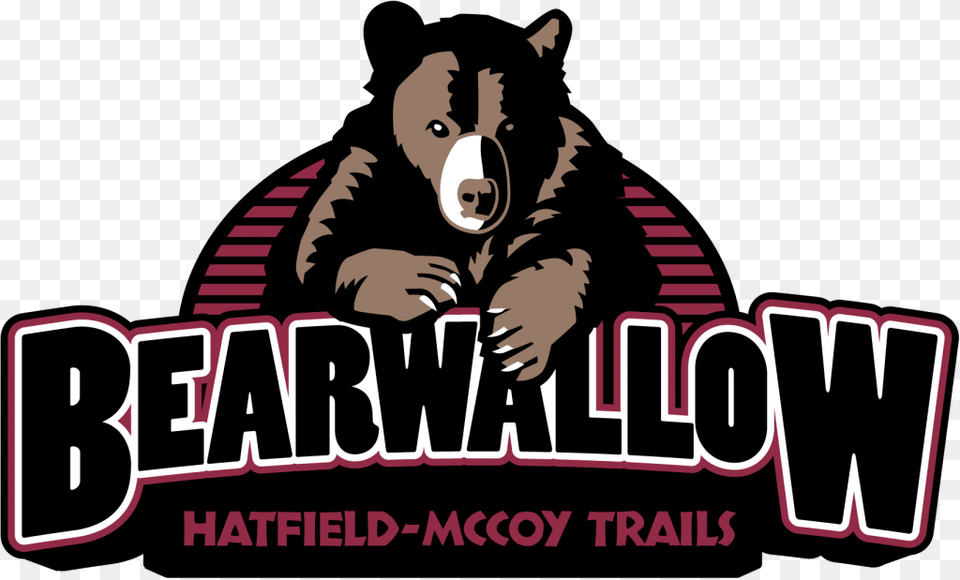 Bearwallow Logo Bearwallow Hatfield Mccoy Trail Map, Baby, Person, Animal, Wildlife Free Png Download