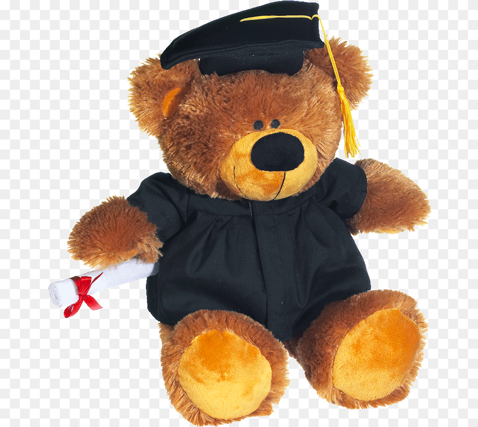 Bearwear Graduation Hat Amp Diploma Graduation Teddy Bears 2018, Teddy Bear, Toy Free Png