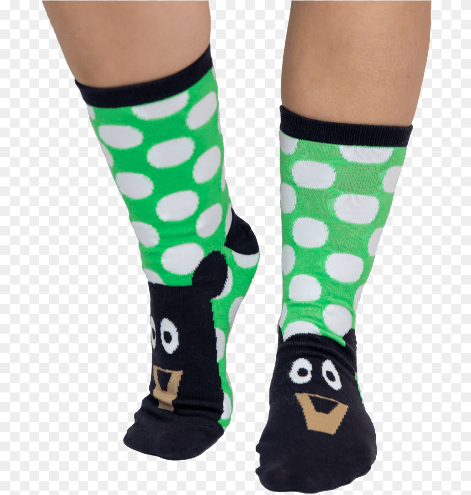 Beary Tired Hockey Sock, Clothing, Hosiery, Person Free Png