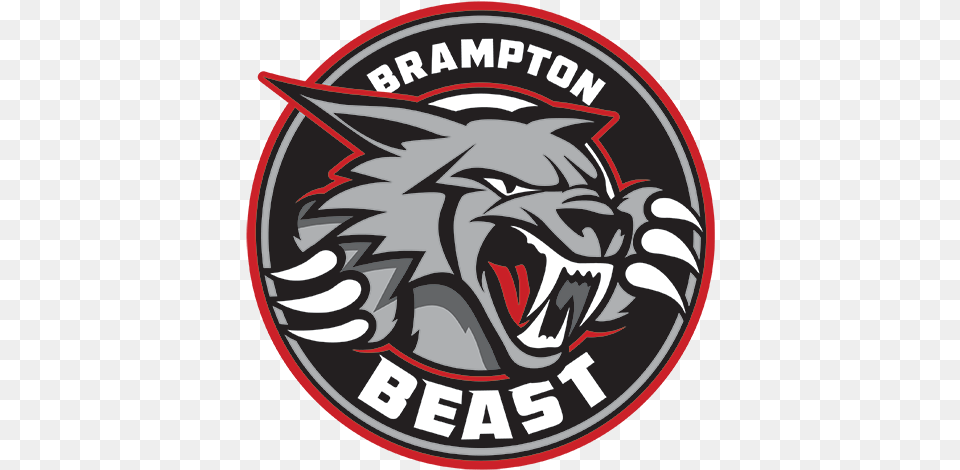 Beast Beat Up Brampton Beast Logo, Emblem, Symbol, Sticker Png