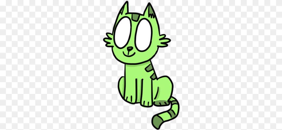 Beast Boy Cat Form By Cat Lee, Green, Baby, Person, Alien Png