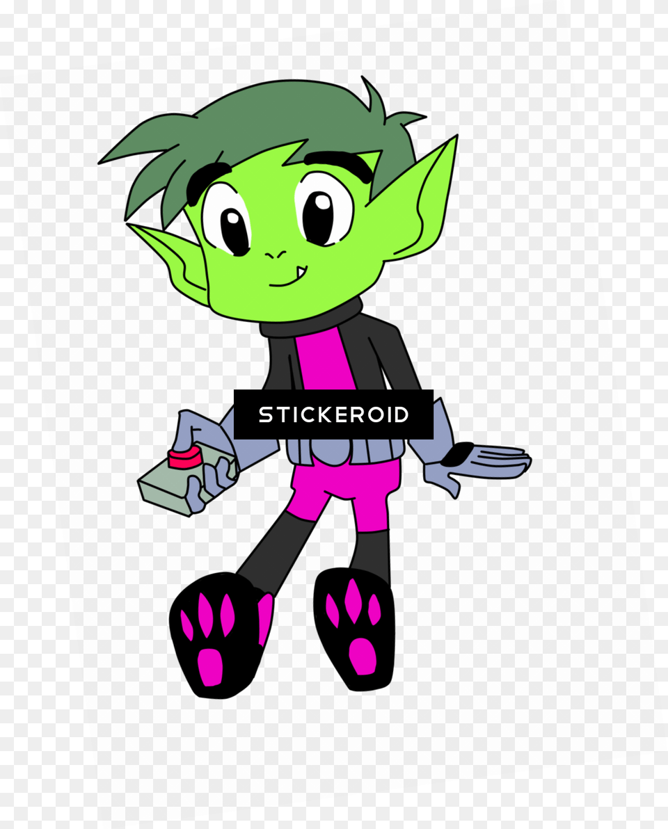 Beast Boy Clipart Download Beast Boy, Book, Comics, Publication, Baby Png