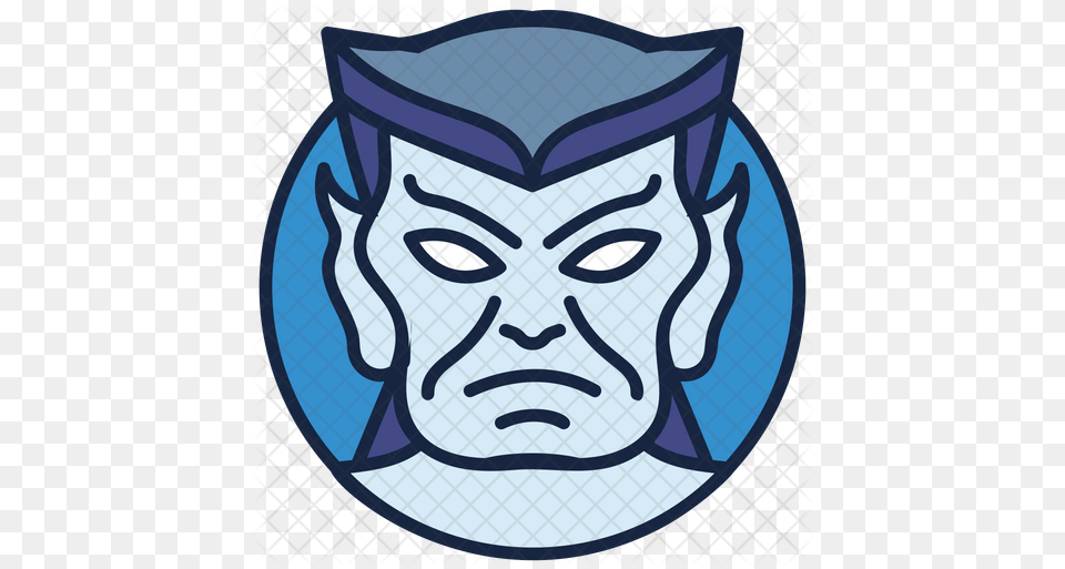 Beast Boy Icon Clip Art, Emblem, Symbol, Face, Head Png Image