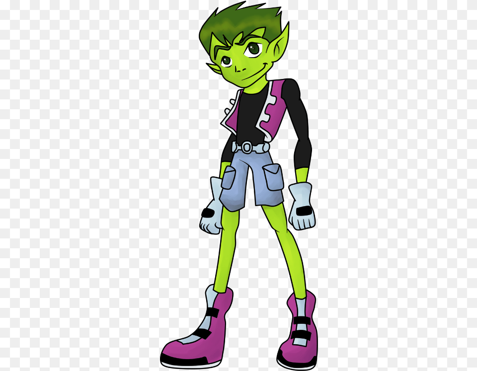 Beast Boy Photo Tgg429 Dibujos De Chico Bestia, Book, Comics, Publication, Cartoon Free Transparent Png