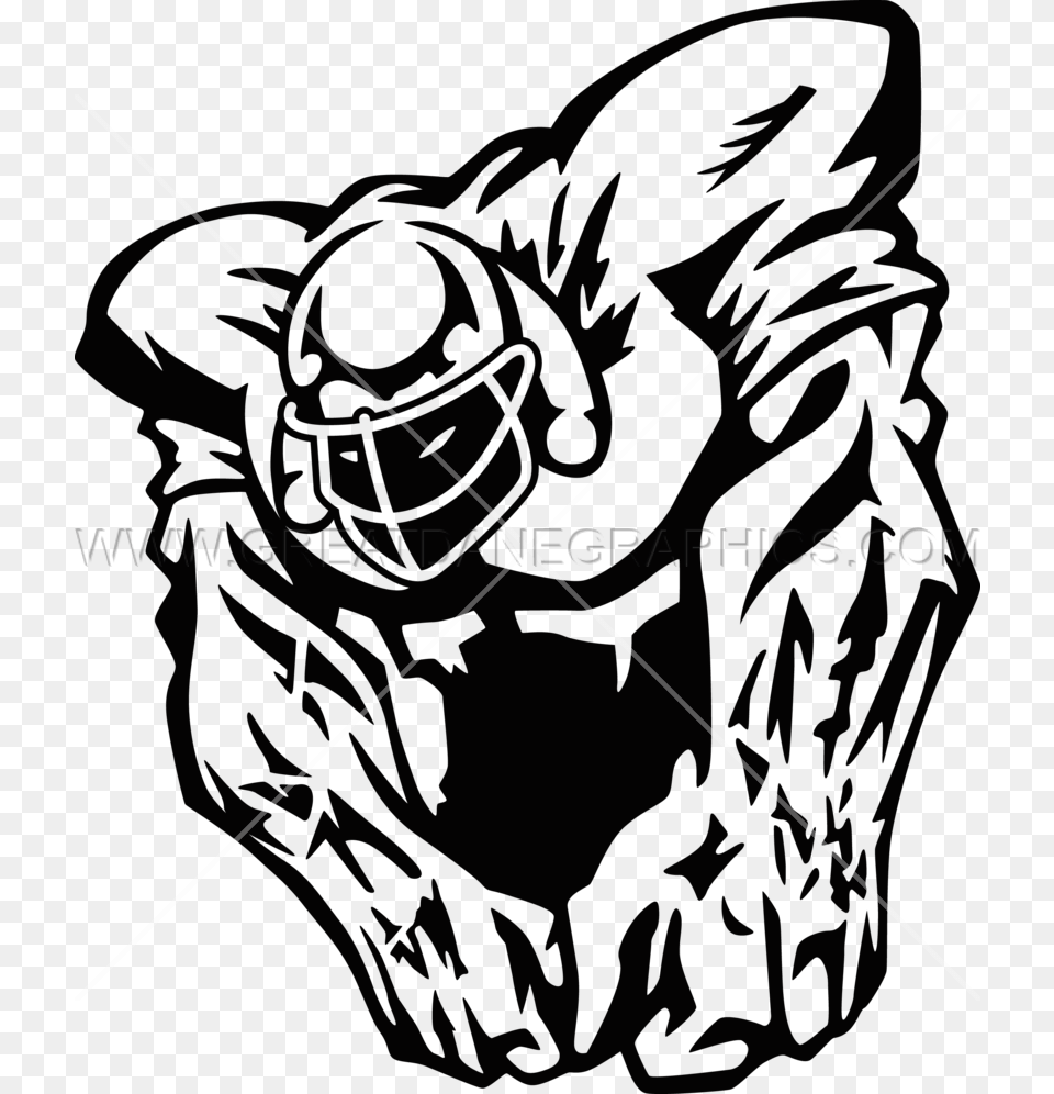 Beast Clipart Football Football Beast, Helmet, American Football, Person, Playing American Football Free Png