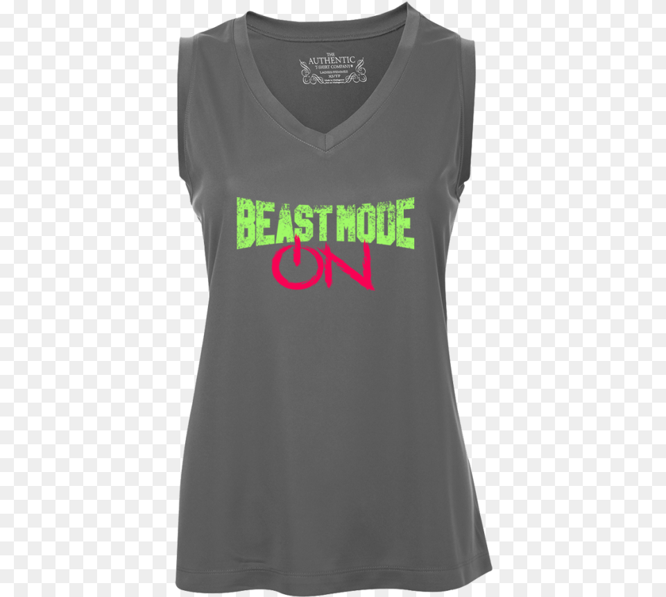 Beast Mode Ladies Sleeveless Top Active Tank, Clothing, T-shirt, Shirt, Tank Top Free Png Download