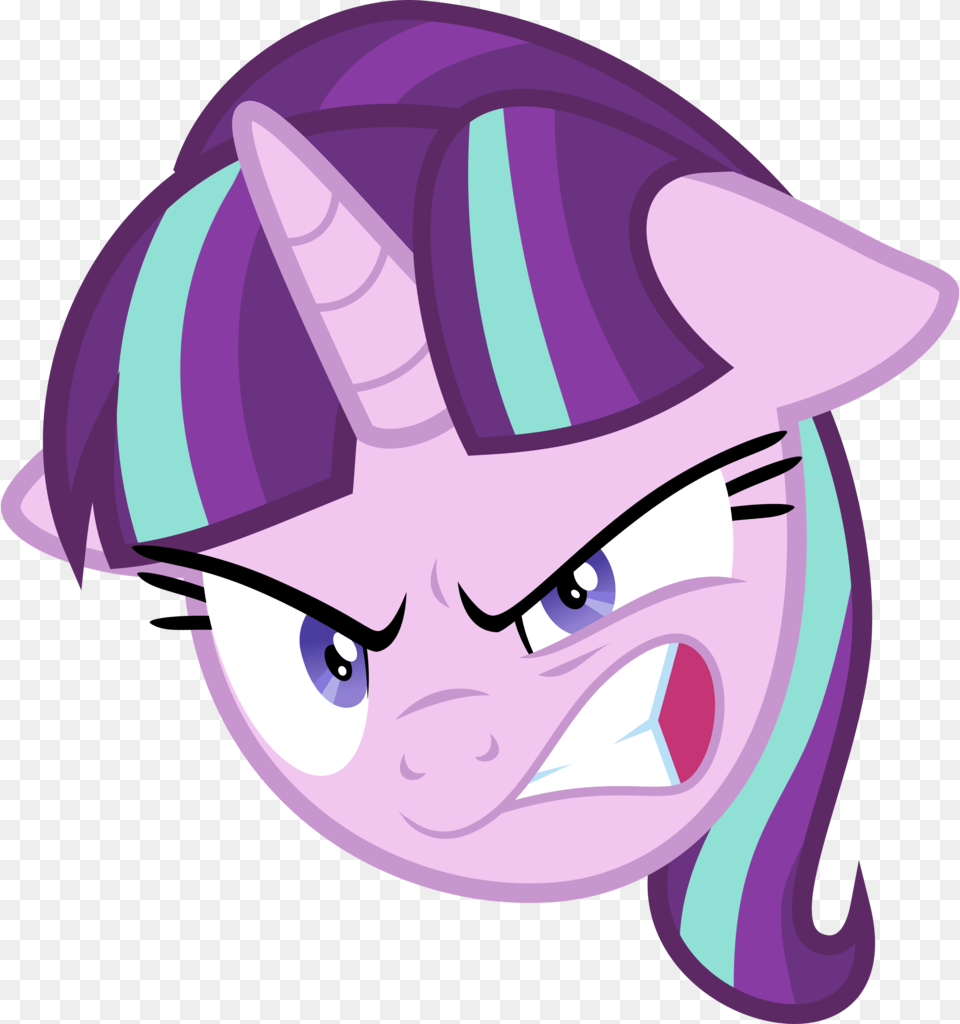 Beast Vector Face My Little Pony Starlight Glimmer Face, Purple, Book, Comics, Publication Free Png