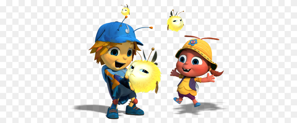 Beat Bugs Characters Glowies, Baby, Person Free Png Download