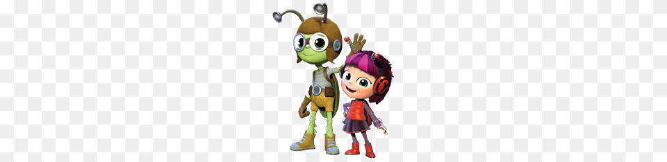 Beat Bugs Crick And Kumi, Baby, Person, Book, Comics Free Png