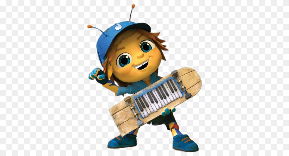 Beat Bugs Jays Skateboard Keyboard, Baby, Person Free Transparent Png